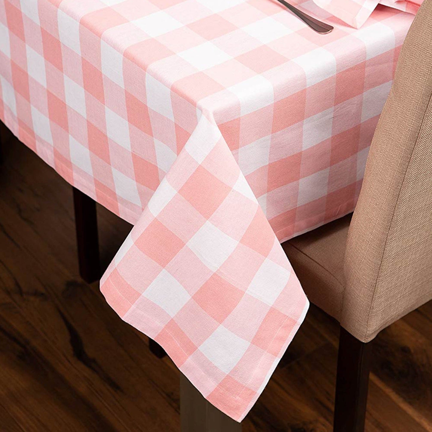 Pink Buffalo Check 60"x120" Tablecloth