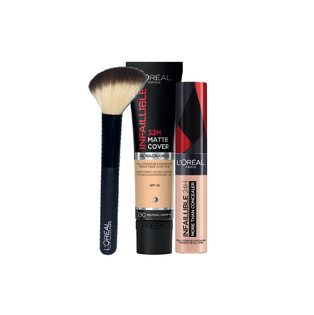L'Oréal Paris Infaillible Concealer & Foundation Bundle 20% Off