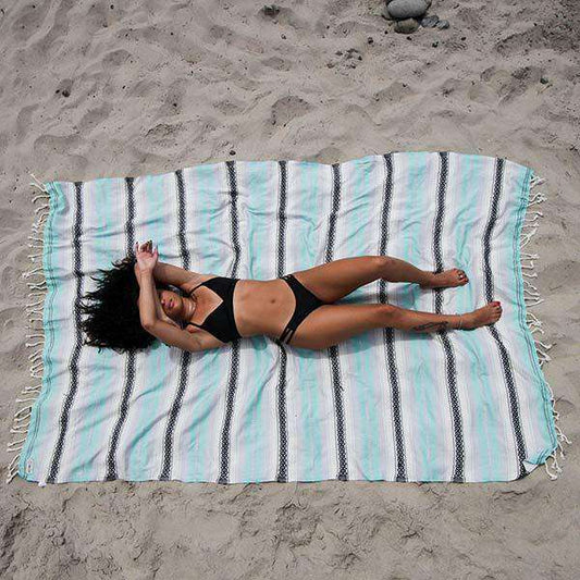 XL Mint Baja Towel by Sand Cloud