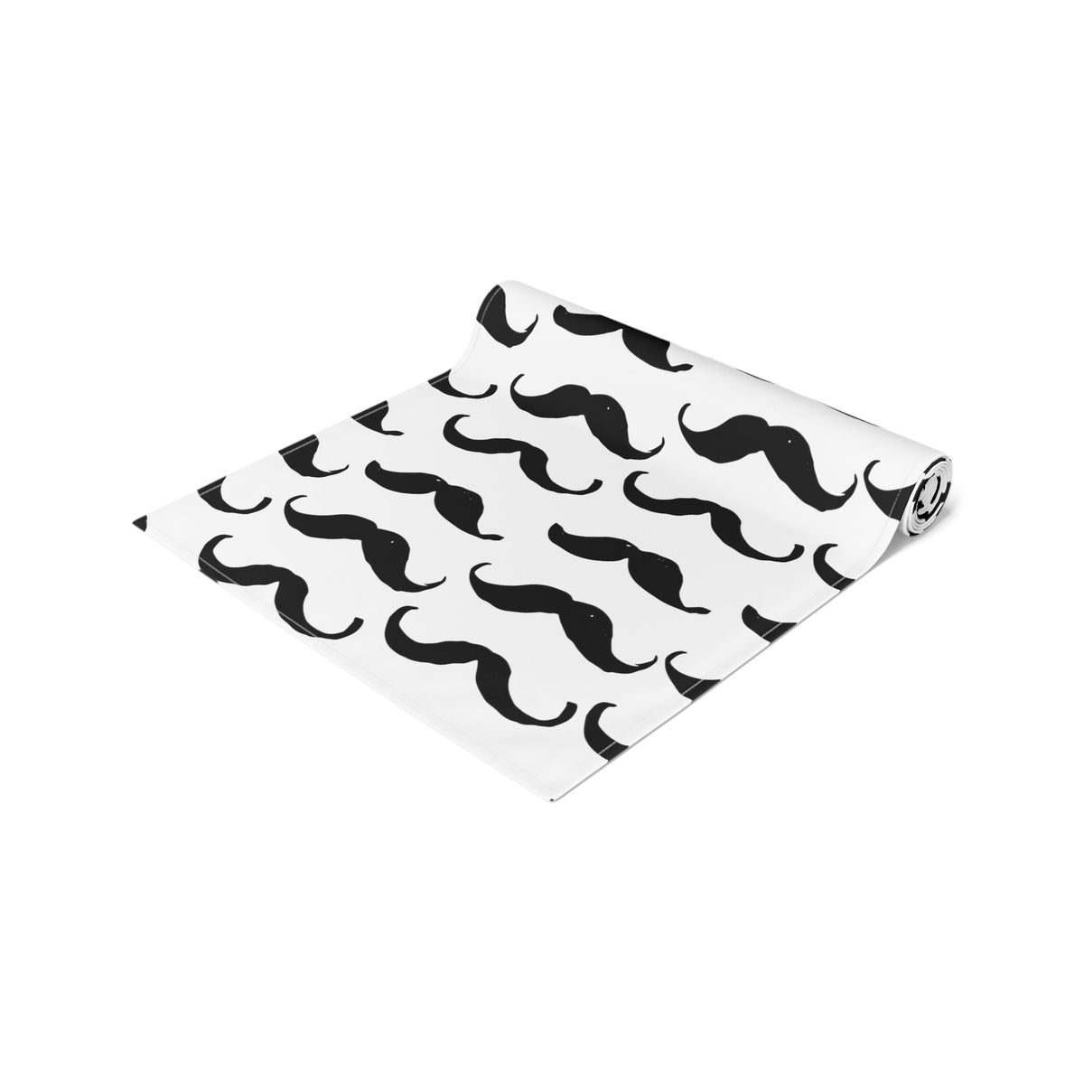 Mustache Table Runner