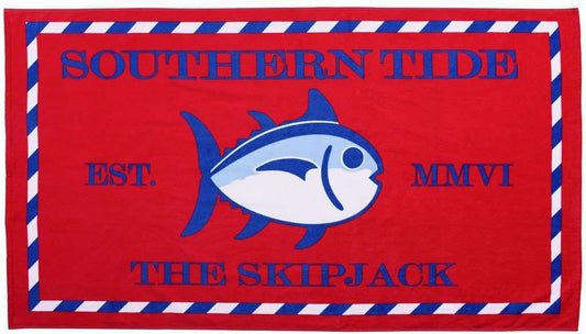Skipjack Beach Towel in Port Side by Southern Tide